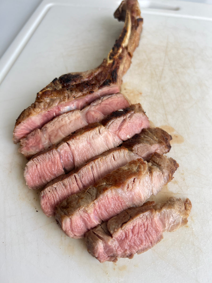 Iberian Duroc Bone-In Pork Tomahawk – The Wagyu Window